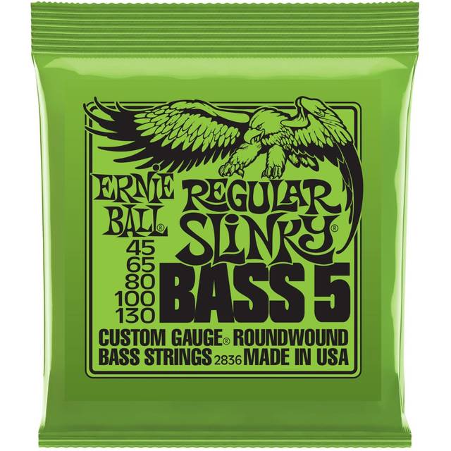 Ernie Ball EB2836 E-Bass Saiten Slinky 5 / 045-130