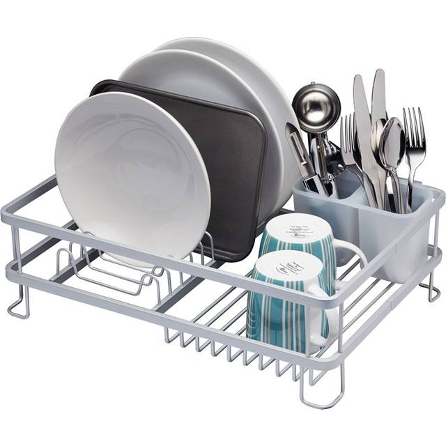 MasterClass Anti-Rust Dish Drainer - Silver