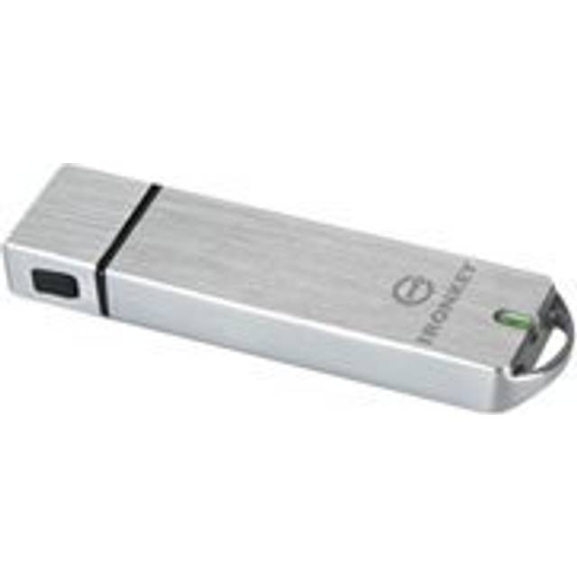 IronKey Enterprise S1000 - USB flash-enhet - krypterat - 4 GB - USB 3.0 - FIPS 140-2 Level 3 - TAA-kompatibel