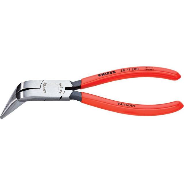 Mechanikerzange L.200mm Form, 7 70Grad gew.Ku.-Überzug KNIPEX