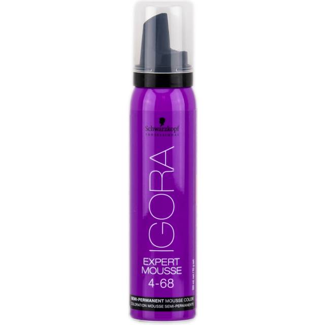 Schwarzkopf IGORA Expert Mousse 4-68 mellanbrun choklad, röd