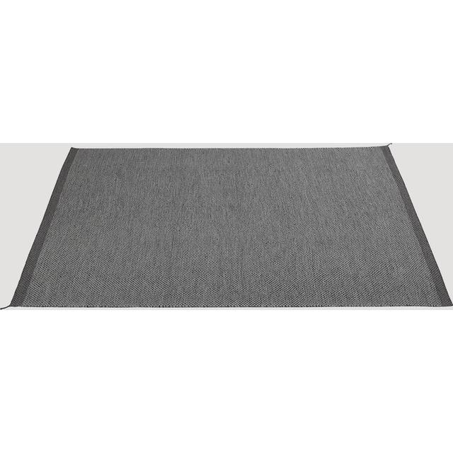 Muuto - Ply rug black-white 200x300cm - Mönstrade mattor - Margrethe Odgaard - Mönstrad