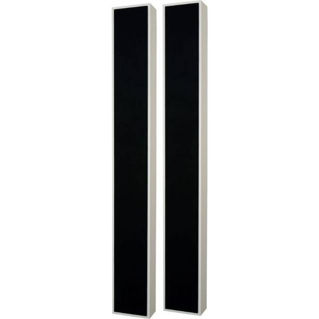 DLS Flatbox Slim XL vägghögtalare, mattvit styck