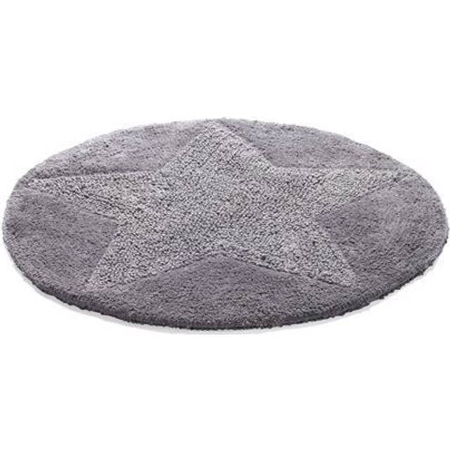Etol Design Etol star rug round graphite grey