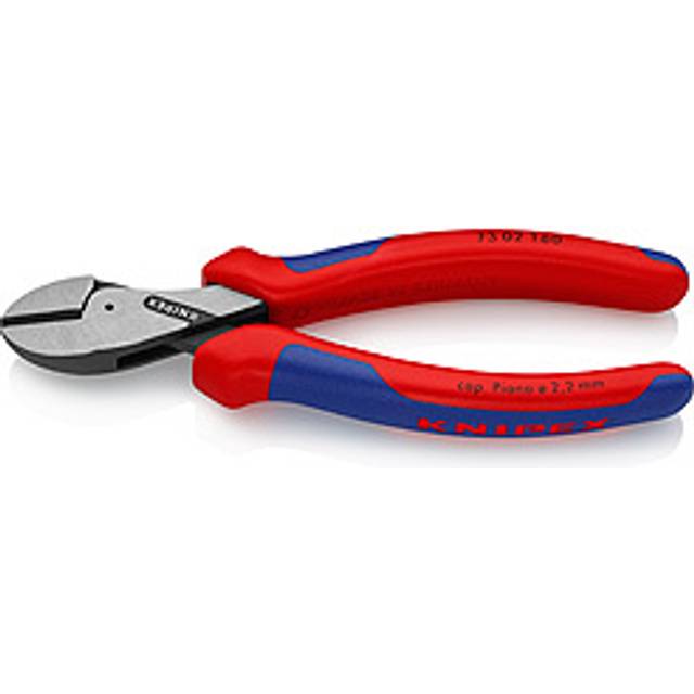 Kompaktseitenschneider X-Cut®, L.160mm Kopf pol.Mehrkomp.-Hülle KNIPEX