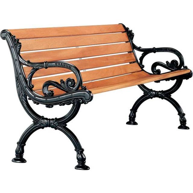 Byarums Bruk - Soffa Byarum 125 cm Brunlaserad Furu/Grön - Utomhussoffor