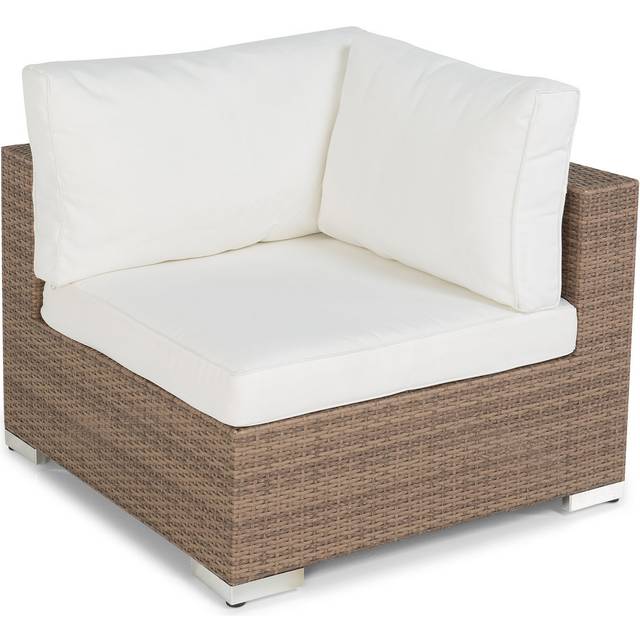 Comfort Garden Bahamas Innerkuddar till Hörnmodul - Vit Kompletta dynset Vit,Brun Tyg