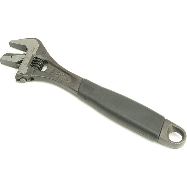 Bahco 9072P Reversible Jaw Black Ergo Adjustable Wrench, 250mm Length