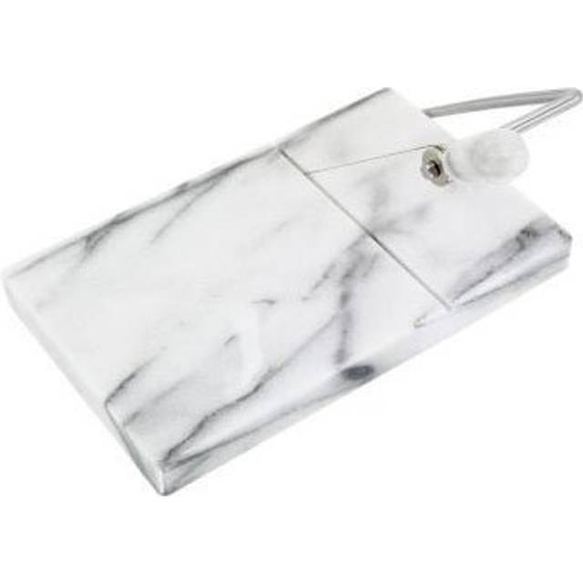 Judge Cheese Board and Cutter, White, 21 x 20 cm