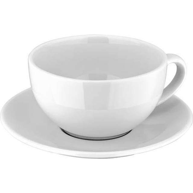 Judge Table Essentials White Espresso Cup & Saucer