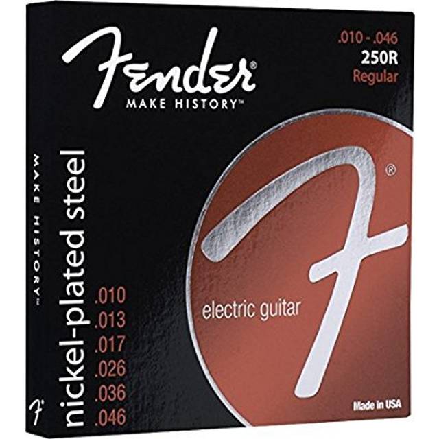 Fender 250R 10-46 Nickelplated Steel Ball End, E-Gitarren Saiten
