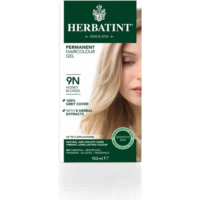 Herbatint 9N Honey Blonde Permanent Herbal Hair Colour Gel 135 ml