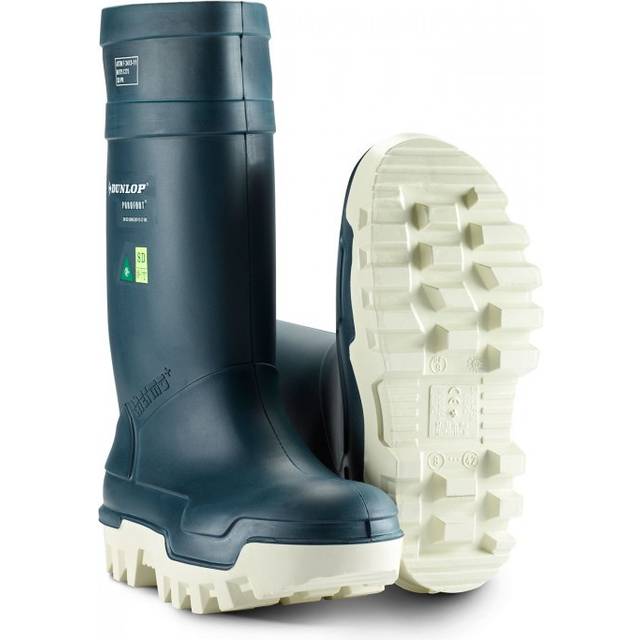 (9 UK, Green) Dunlop Adults Unisex Purofort Thermo Plus Full Safety Wellies