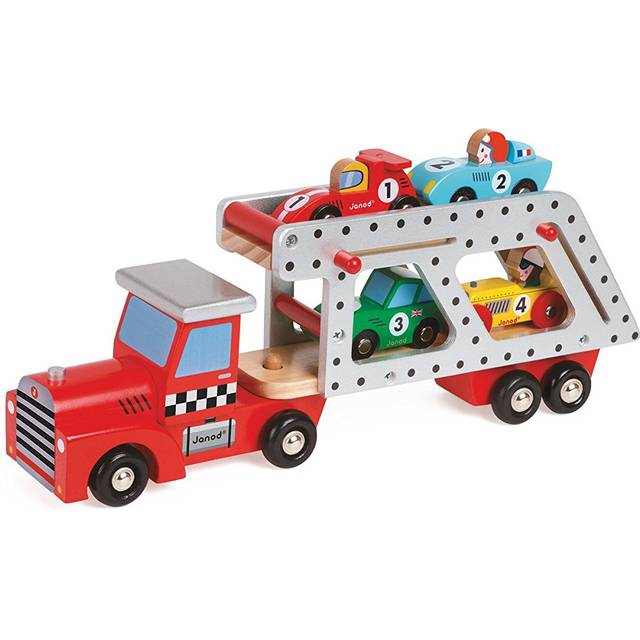 Janod F1 Racing Cars Lorry