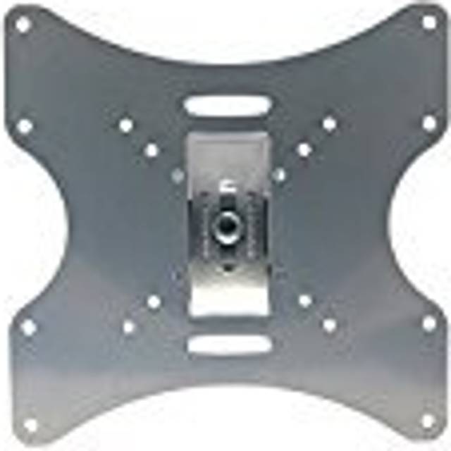 Flat tv wall mount bracket silver rotating 23-42" 30kg led lcd vesa 200x200 uk