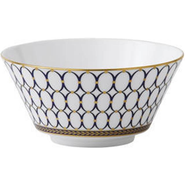 Renaissance Gold Cereal Bowl 14cm - Blue