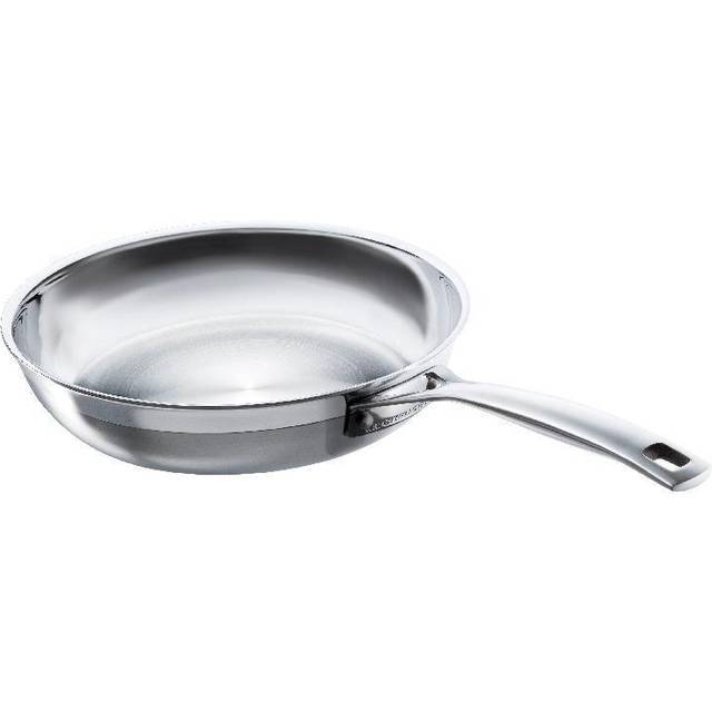 Le Creuset 3-Ply Uncoated Frying Pan, 24cm, Stainless Steel