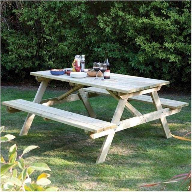 Rowlinson 4&#039; Picnic Bench