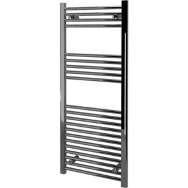 Kudox Chrome Straight Towel Radiator - 1200 x 500mm