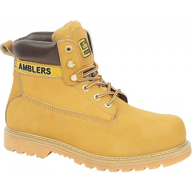 Amblers FS7 Goodyear Welted Safety Boot 2101 Honey 5 Colour: Honey, Si