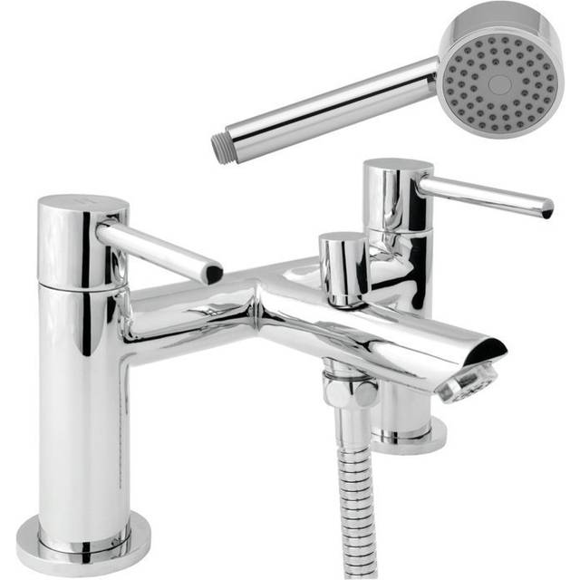 Deva Insignia Chrome Deck Mounted Bath Shower Mixer Tap INS106