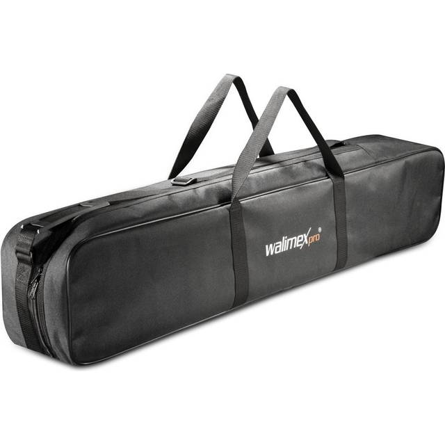 Walimex pro tripod bag 98 cm for max. 4 studio tripods up to 96 cm - Carrying bag with shoulder strap, Practical and comfortable, Thick padding, Ou...