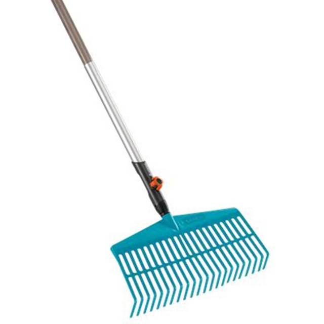 Gardena Combisystem Lawn Rake & 130cm Wooden Handle