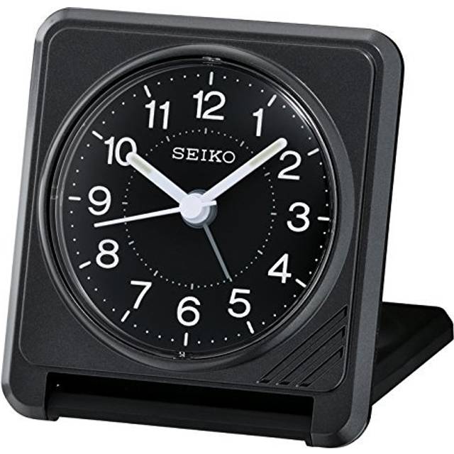 Seiko QHT015G Travel Alarm Clock Gold