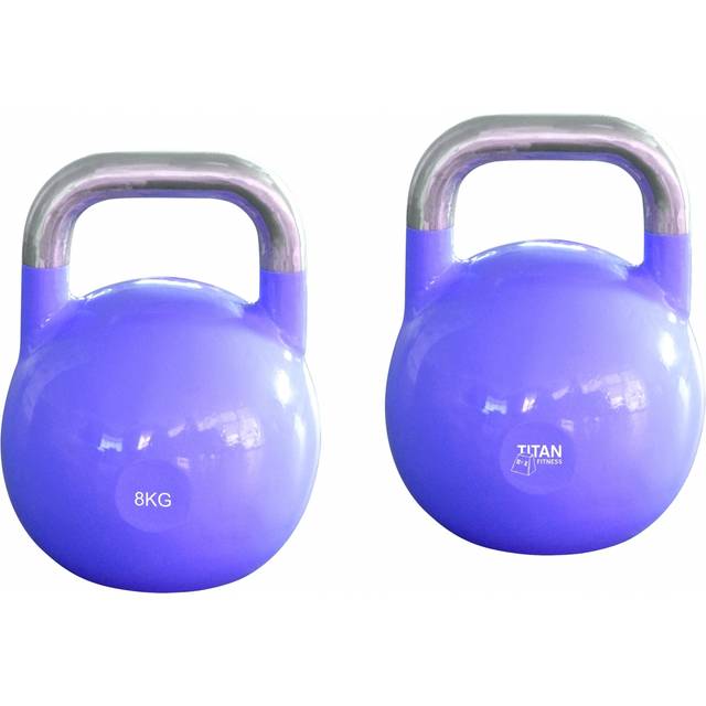 Kettlebells Titan Life Pro Steel Competition 8 pink
