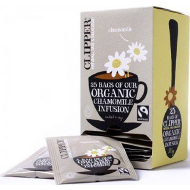 Clipper Fairtrade Organic Chamomile Infusion 25 Envelopes