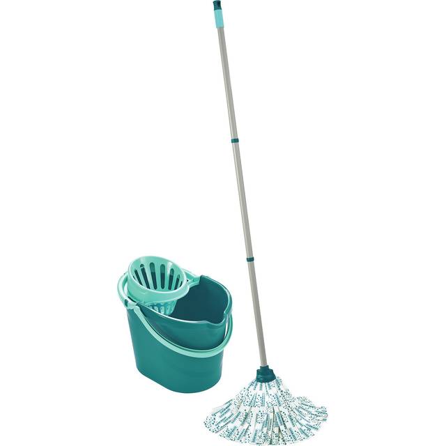 LIKE-NEW Leifheit Classic Mop and Bucket Set, Mop and Wringer Set, Ext