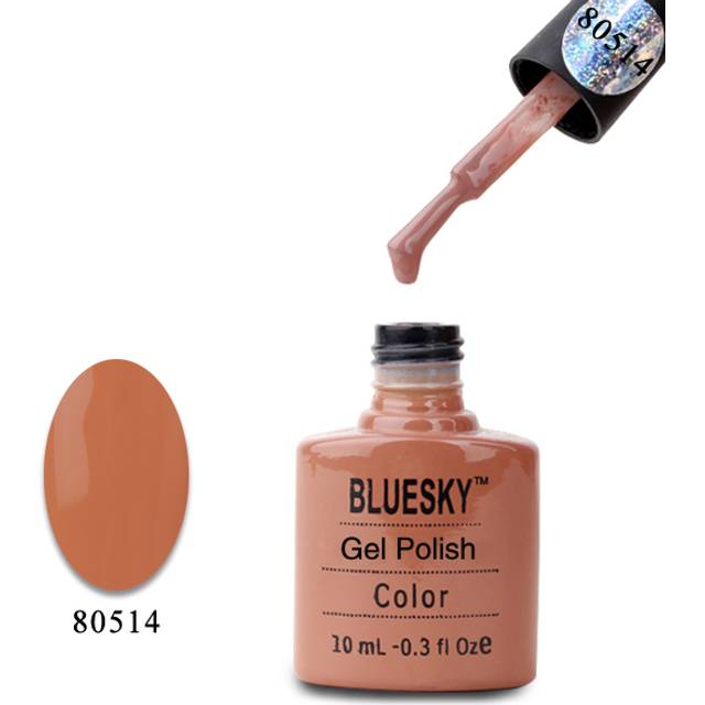 Bluesky Gel Nail Polish, Cocoa, 80514, Nude, 10 ml (Requires Curing Under UV/LED Lamp)