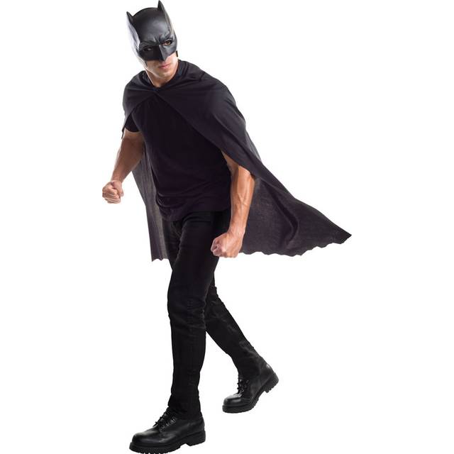 Official Rubies 32670NS Batman Cape With Mask Adult Costume Accessories DC Dawn Of Justice vs Superman