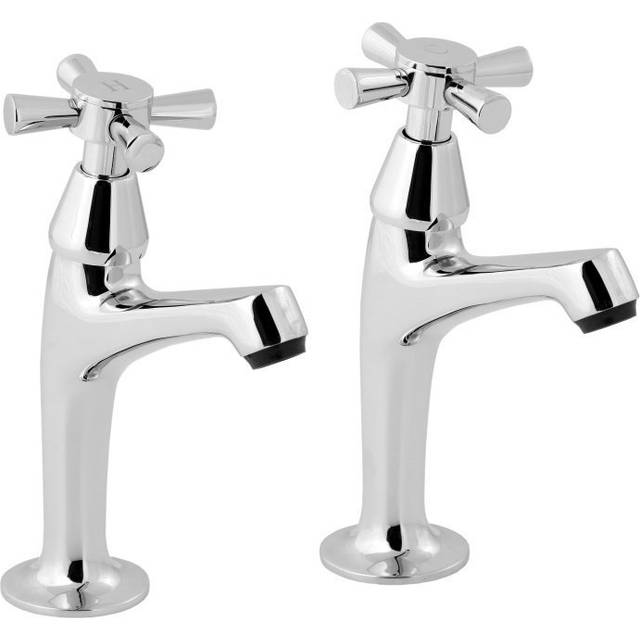 Deva Milan Chrome Cross Handle Kitchen Sink Tap MILAN 103