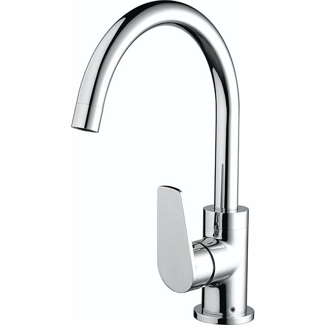 Raspberry Single Handle Monobloc Mixer Tap - Chrome (19cm)