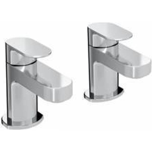 Frenzy Bath Taps Pair - Chrome - Bristan