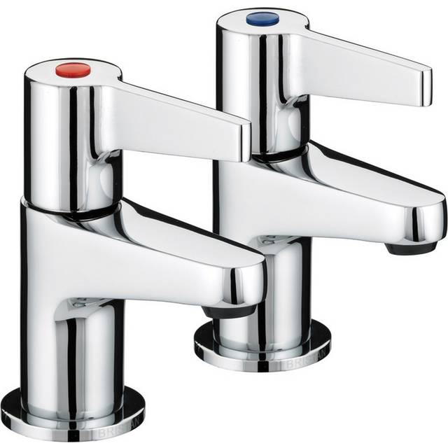 Bristan Deck Basin Mixer Chrome 6.9cm