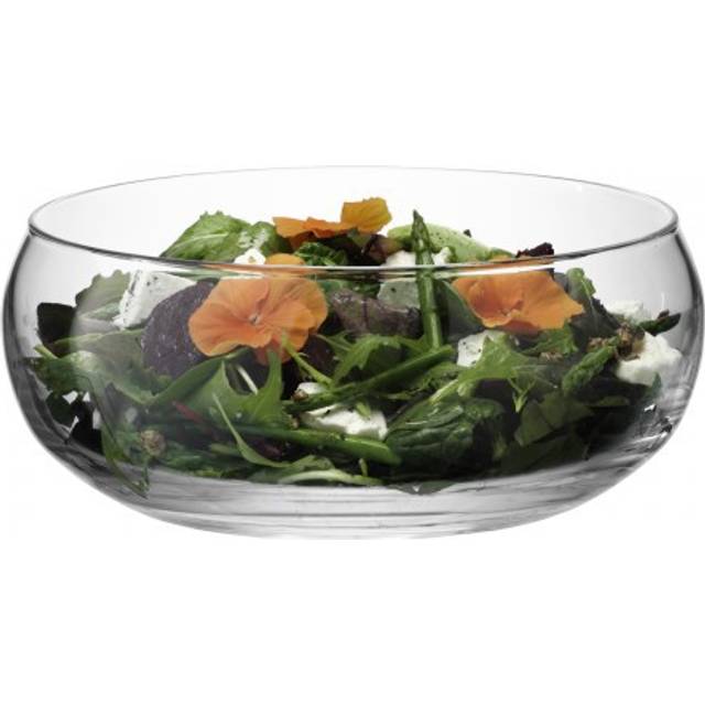 LSA International 27.5 cm Serve Low Bowl, Clear