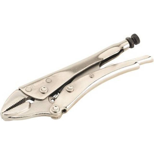 Sealey Locking Pliers Straight Jaws 185mm 0-30mm Capacity