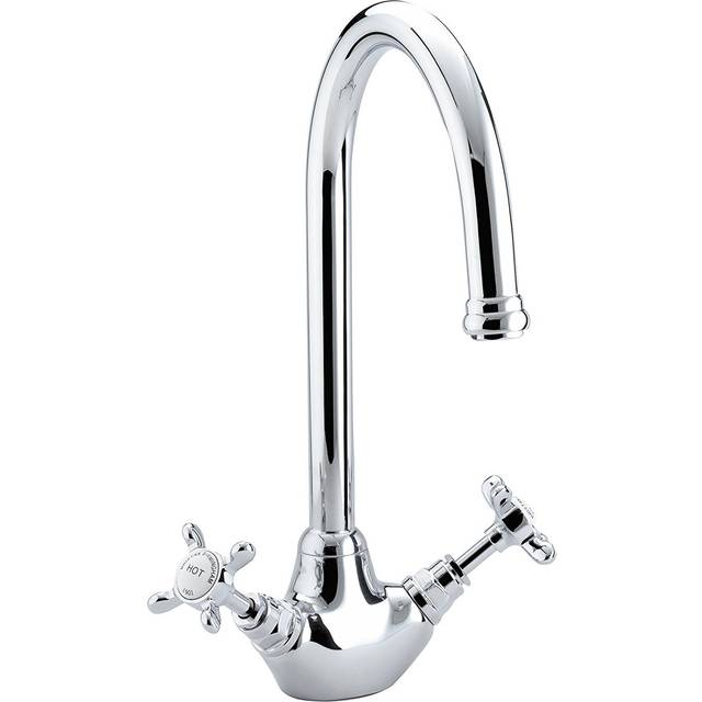 Bristan - 1901 snk ef Chrome EasyFit Sink Mixer Tap Chrome + Easy Fit Base Fixings