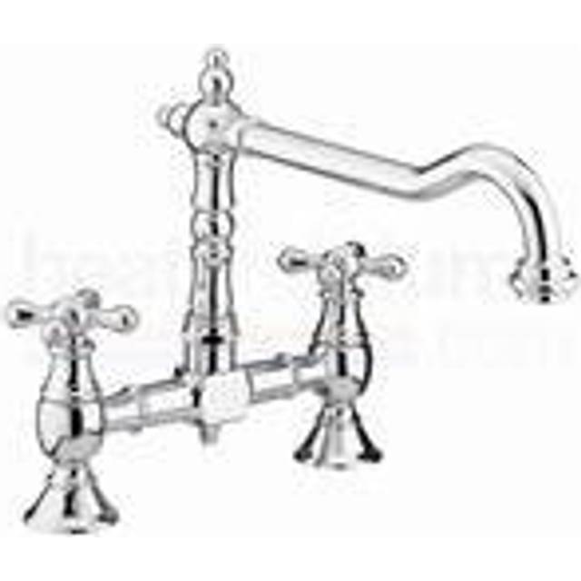 Bristan Kitchen Tap Sink Mixer Colonial Bridge Surface Mounted 180x235x225 mm