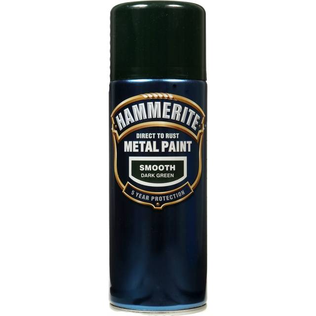 Hammerite smooth dark green 400ml aerosol