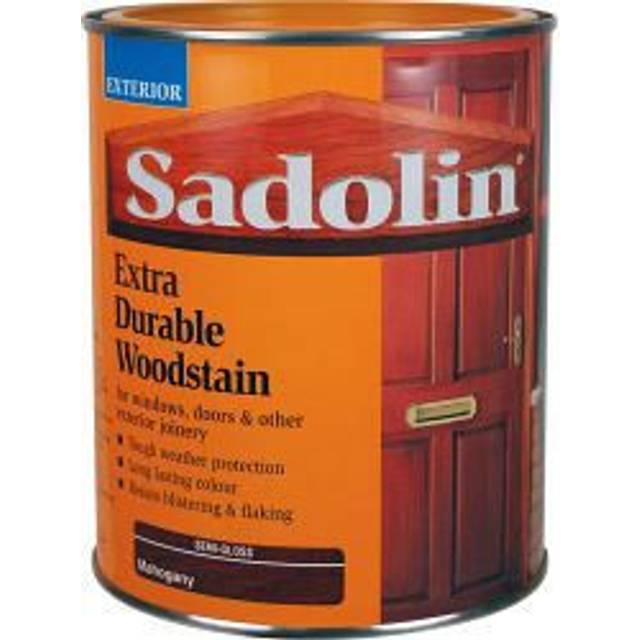 Sadolin Extra Durable Woodstain Ready Mixed Ebony 1L