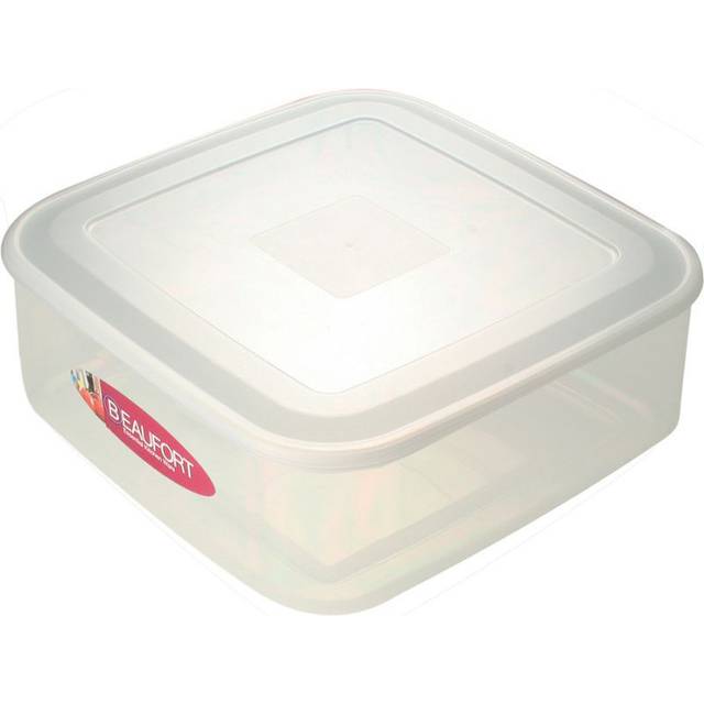 Beaufort Plastic Food Container - Square, Size 7 Litre