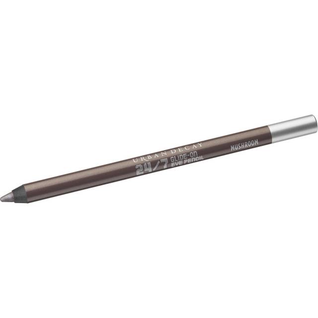 URBAN DECAY 24/7 Glide-On Waterproof Eyeliner Pencil (Mushroom - Brown Shimmer), Smudge-Proof, Transfer-proof, Long-lasting Colored Eye Liners, Hydrat