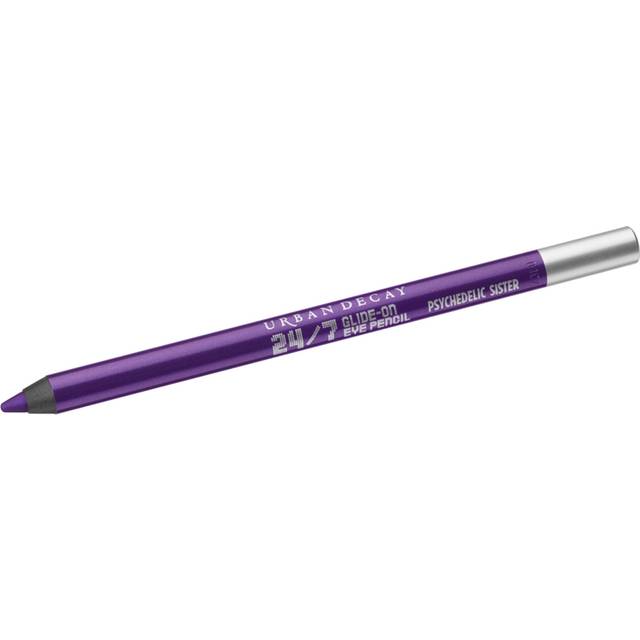 URBAN DEcAY 247 glide-On Waterproof Eyeliner Pencil - Long-Lasting  Ultra-creamy & Blendable Formula - Sharpenable Tip - Psychedelic Sister (Bright Pu