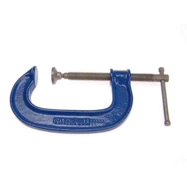 Faithfull 69-7300103Fa Heavy-Duty G-Clamp 100mm 4In Faig4 - One Size