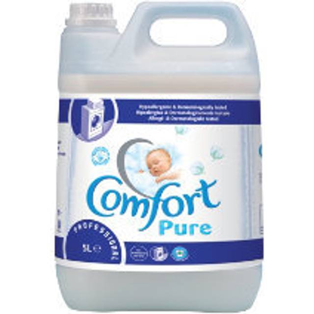 Comfort Concentrated Fabric Softener Pure Lightly Scented 5L