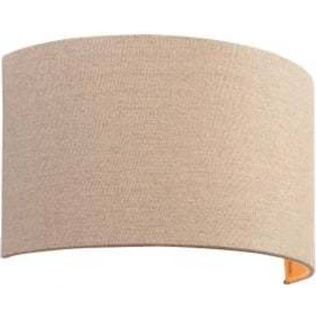 Ensora Lighting Sergio Wall Light Natural, Brown