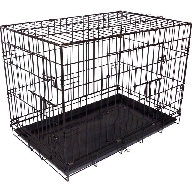Premium Steel Cage Svart